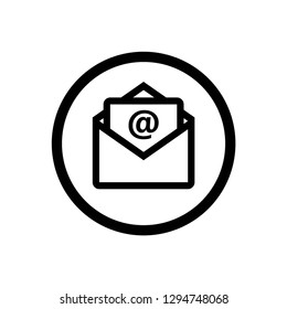 email icon symbol vector