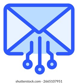 Email icon symbol. Vector illustration