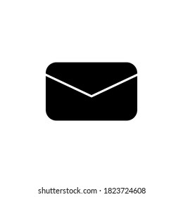 Símbolo de icono de correo electrónico vector aislado en fondo blanco