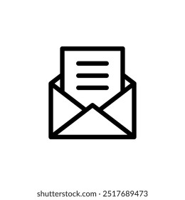 Símbolo de icono de correo electrónico Vector Plantilla