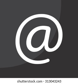 email icon. technology background