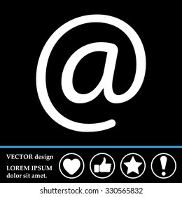 email icon. technology background