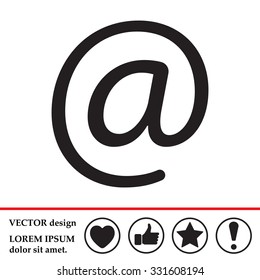 email icon. technology background