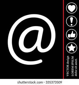 email icon. technology background