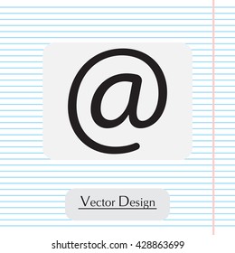 email icon. technology background