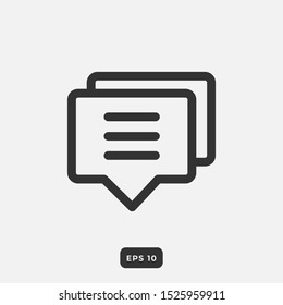 Email Icon in trendy flat style isolated on grey background. Email symbol for your web site design, logo, app, UI. Vector illustration, EPS10.