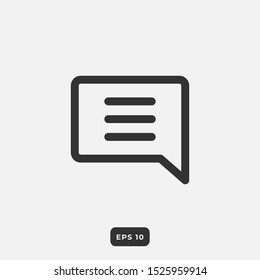 Email Icon in trendy flat style isolated on grey background. Email symbol for your web site design, logo, app, UI. Vector illustration, EPS10.