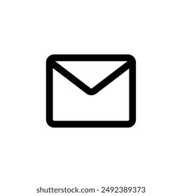 Email icon, unread, vector design