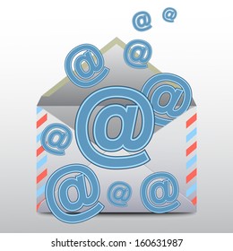 E-MAIL ICON. Vector