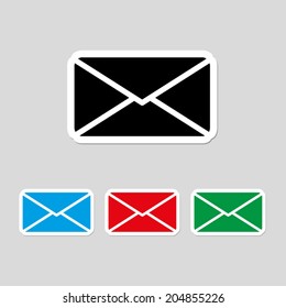 Email icon - vector