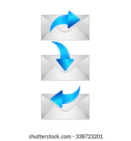 E-mail icon. Vector