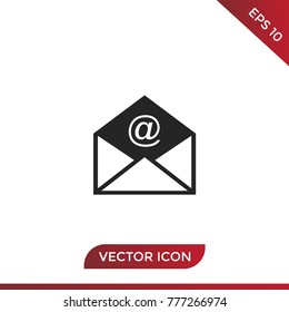 Email icon vector.