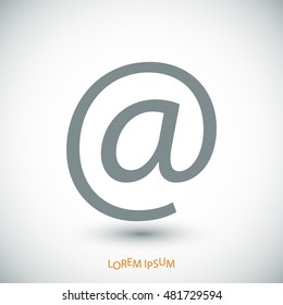 email icon, vector best flat icon, EPS