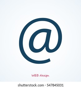 email icon, vector best flat icon, EPS