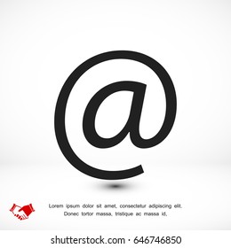 email icon, vector best flat icon, EPS