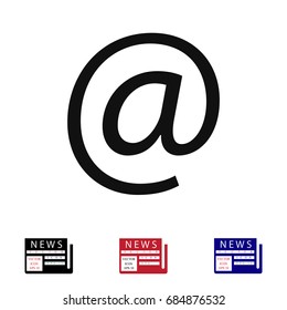 email icon, vector best flat icon, EPS