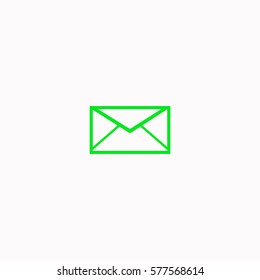 Email  icon Vector design. Colored illustration.