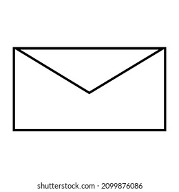 Email icon. email icon vector. Envelope Icon vector. E-mail icon. Contacts message send letter isolated flat