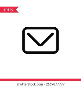 Email icon vector. Envelope sign