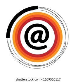 email icon vector illustration