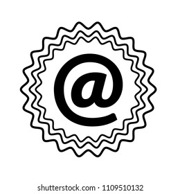 email icon vector illustration