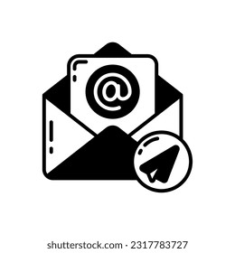 Email icon in vector. Illustration
