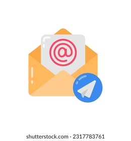 Email icon in vector. Illustration