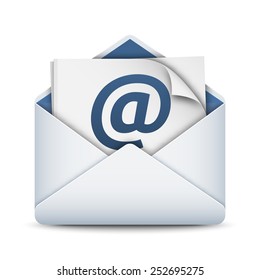 E-mail icon, vector illustration