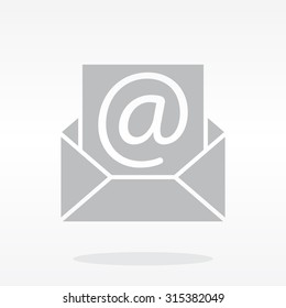 e-mail icon. Vector illustration 