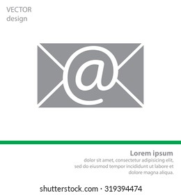 e-mail icon. Vector illustration 