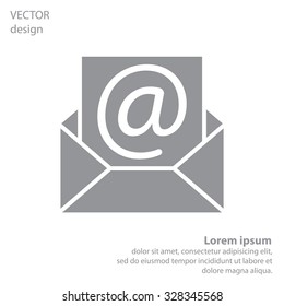 e-mail icon. Vector illustration 