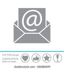 e-mail icon. Vector illustration 