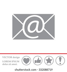 e-mail icon. Vector illustration 