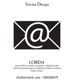 e-mail icon. Vector illustration 