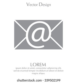 e-mail icon. Vector illustration 