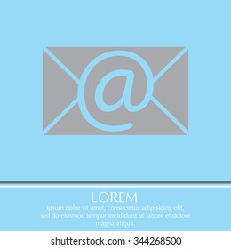 e-mail icon. Vector illustration 