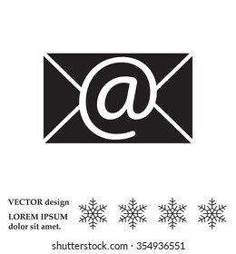 e-mail icon. Vector illustration 