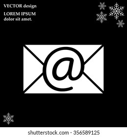 e-mail icon. Vector illustration 
