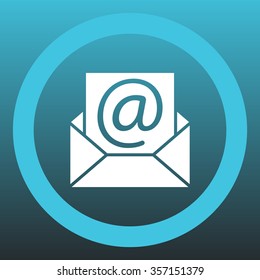 e-mail icon. Vector illustration 