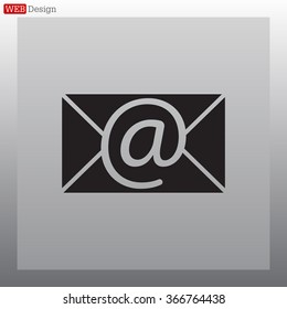 e-mail icon. Vector illustration 