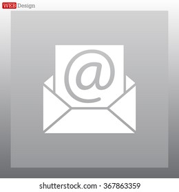 e-mail icon. Vector illustration 