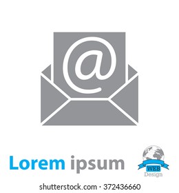 e-mail icon. Vector illustration 