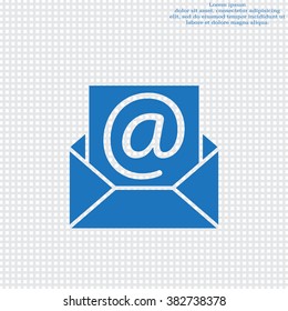 e-mail icon. Vector illustration 