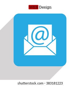 e-mail icon. Vector illustration 