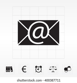 e-mail icon. Vector illustration 