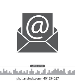e-mail icon. Vector illustration 