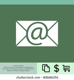 e-mail icon. Vector illustration 