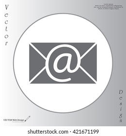 e-mail icon. Vector illustration 