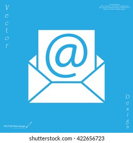 e-mail icon. Vector illustration 