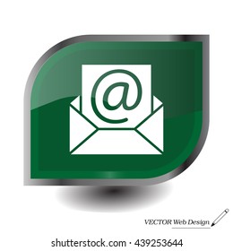e-mail icon. Vector illustration 